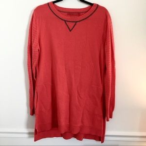 Krimson Klover Salmon Sweater Dress